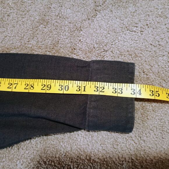 Kuhl Descendr Flannel Men's Size Large Brown Button Up Flap Pockets Long Sleeve - Picture 10 of 13